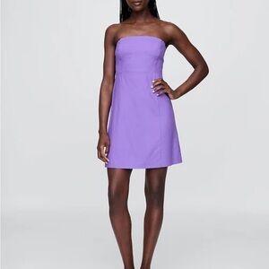 Gap Linen-Blend Mini Dress